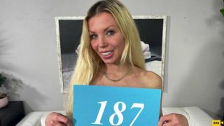 CzechSexCasting E187 Barbie Sins – Sexy blonde teaser came to casting